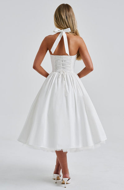 ESTELLE - Verspielt Elegantes Midi-Kleid