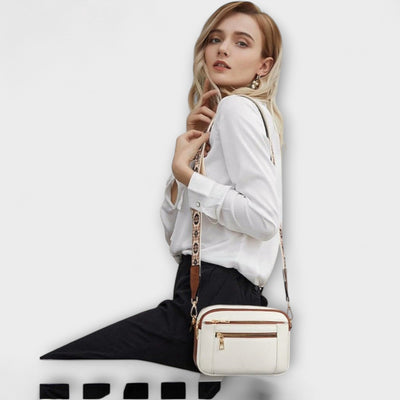 MIRA - Elegante Leder Schultertasche