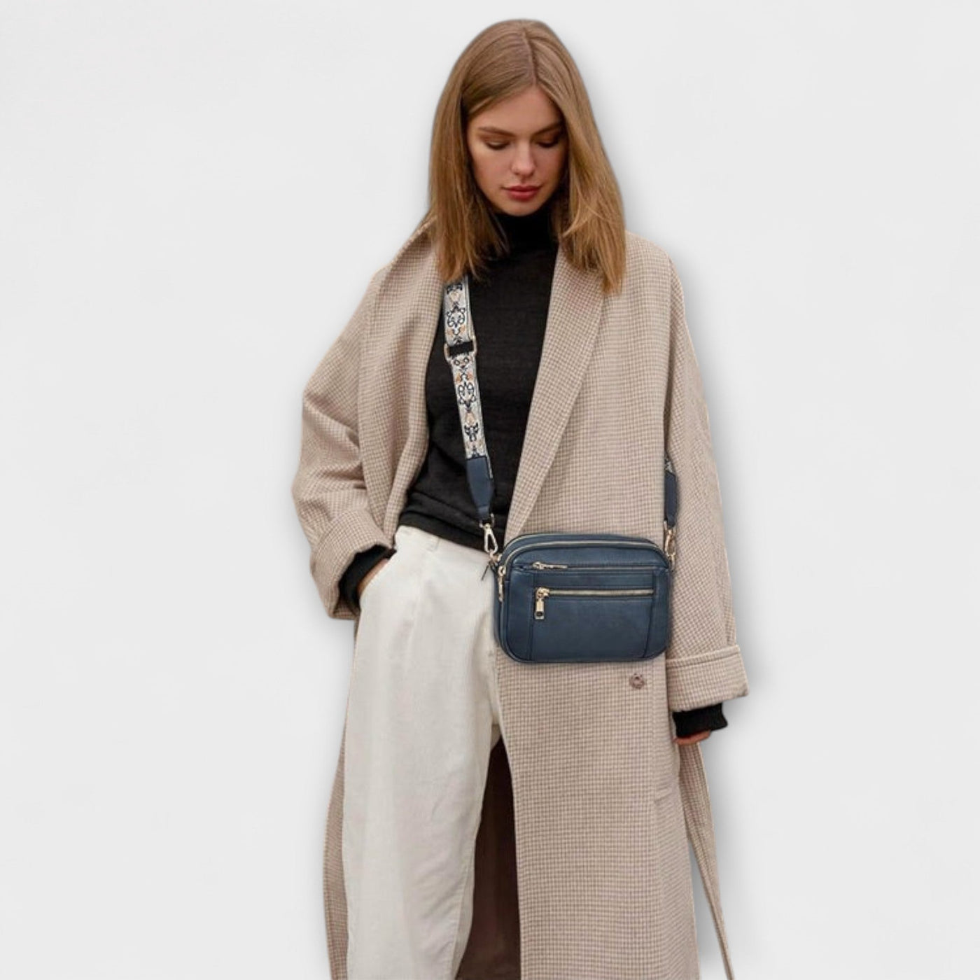 MIRA - Elegante Leder Schultertasche