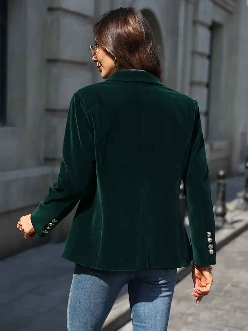 JULISSA - Elegante Velourjacke