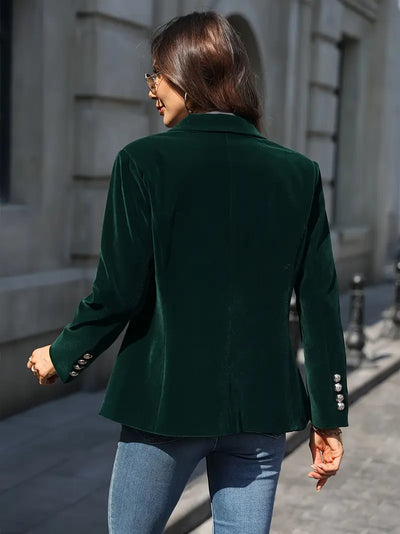 JULISSA - Elegante Velourjacke