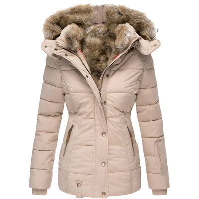 ANNAMARIE - Daunenjacke mit Kapuze und Slim Fit Design