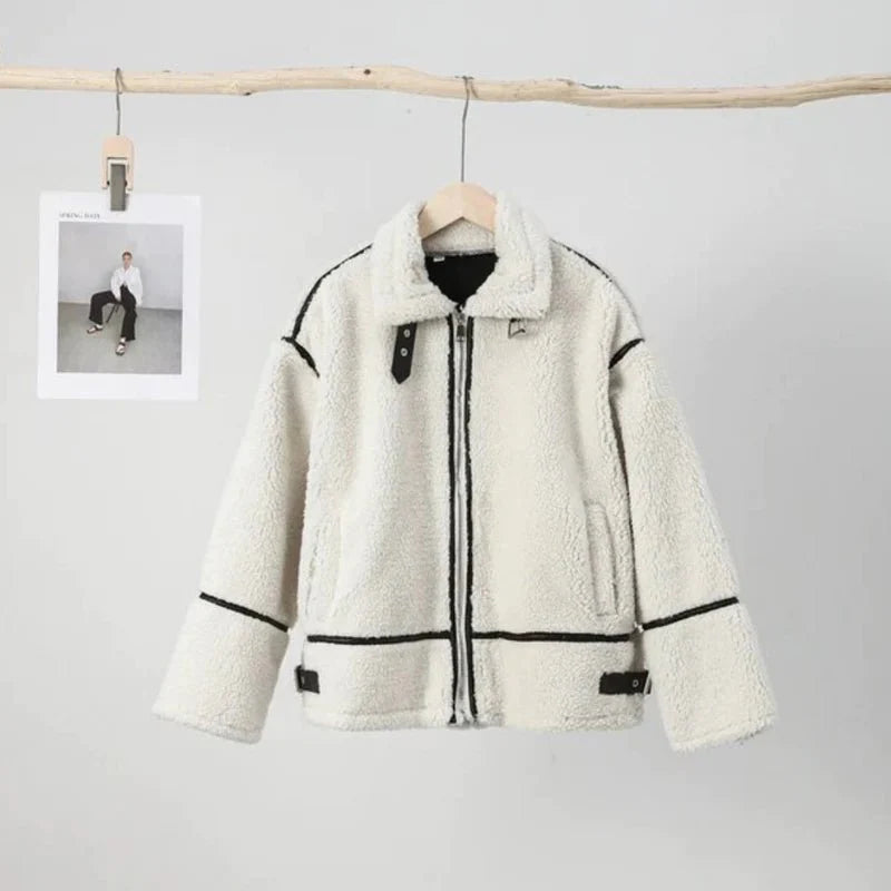 FEMMEHAUS TEDDY HERBSTJACKE