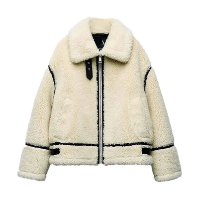FEMMEHAUS TEDDY HERBSTJACKE