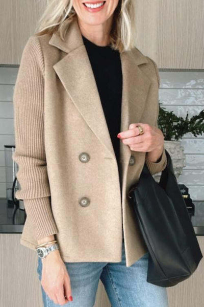 TILDE - Strahlende Frühlingsjacke mit Strickärmeln