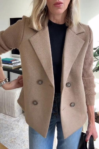 TILDE - Strahlende Frühlingsjacke mit Strickärmeln