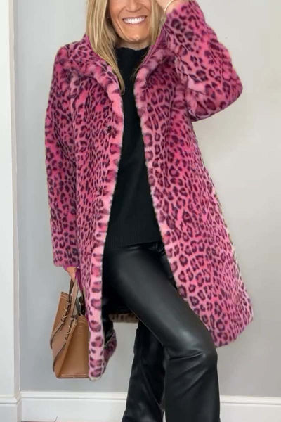 LIZZIE - Leopardprint Mantel