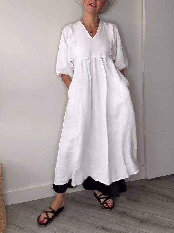 PHOEBE - Klassisches Komfortkleid