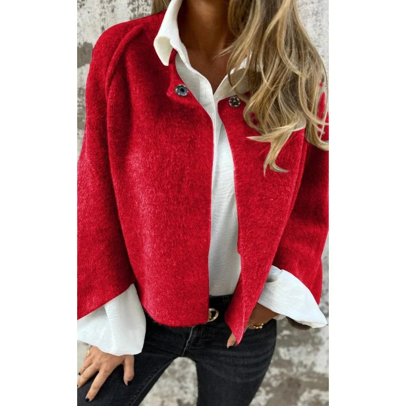 ELISA - Kurze Jacke mit eleganten ausgestellten Ärmeln