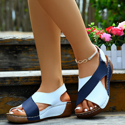 KLARA - Orthopädische Strandsandalen mit offener Zehe