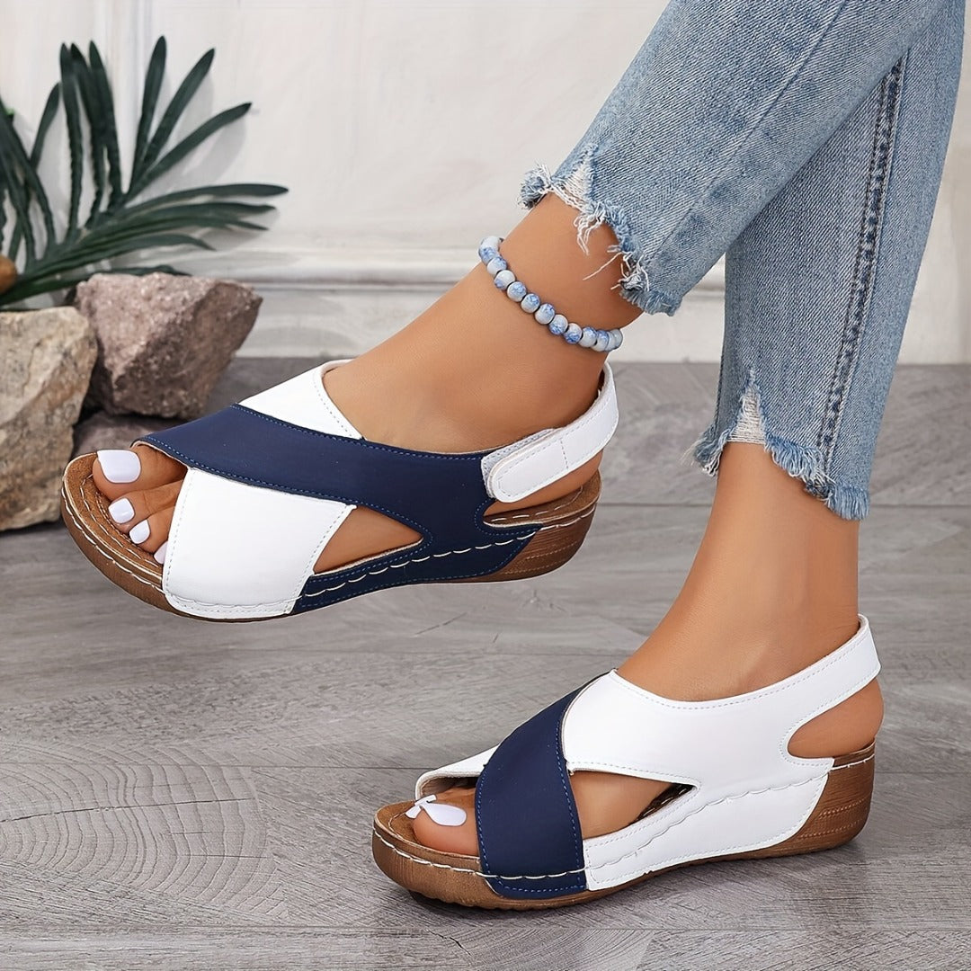 KLARA - Orthopädische Strandsandalen mit offener Zehe