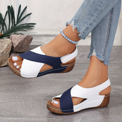 KLARA - Orthopädische Strandsandalen mit offener Zehe